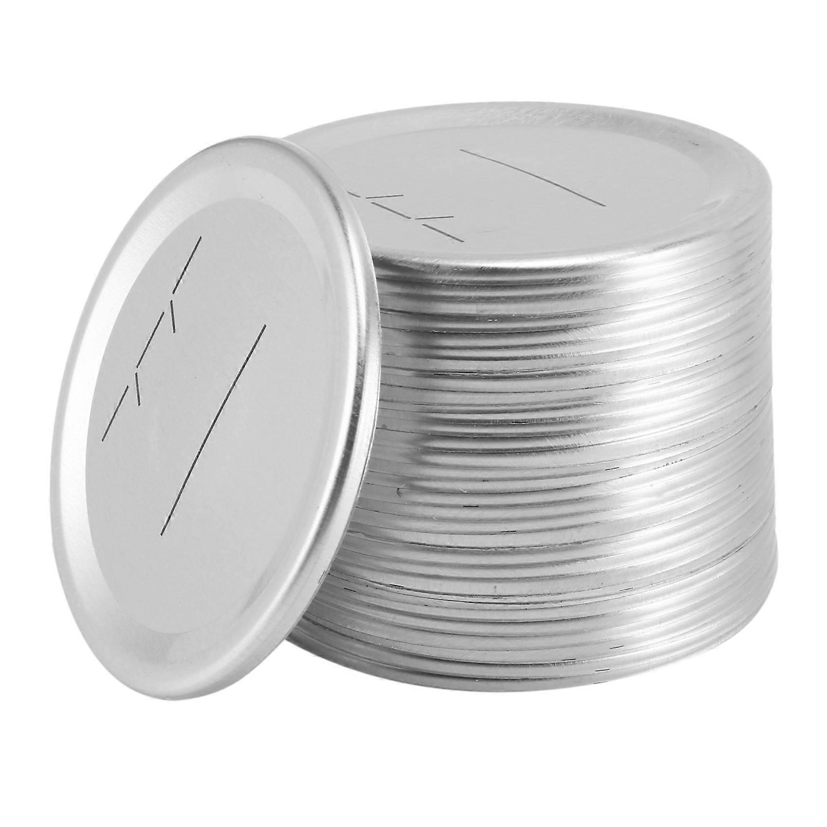 Canning Lids Regular Mouth for Ball/Kerr Jars, Silver, 36 PCS
