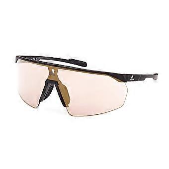 Sunglasses Adidas SP0075 MATTE BLACK/LIGHT BROWN  0/0/125 unisex