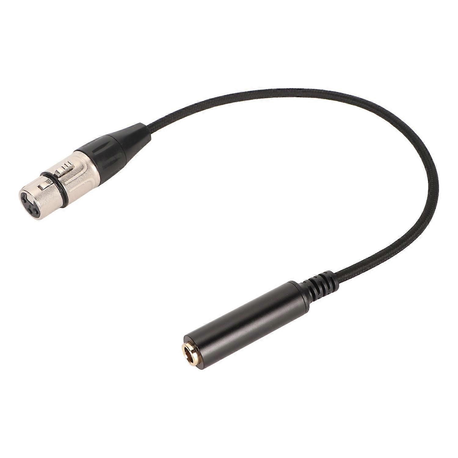Feature:
1. TWO WAY: The adapter cable is a universal microphone sound conversion cable for converti