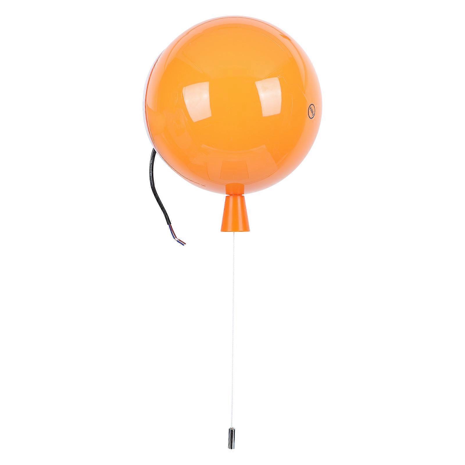 Colorful Wall Light Balloon Design for Home 1Pcs Orange
