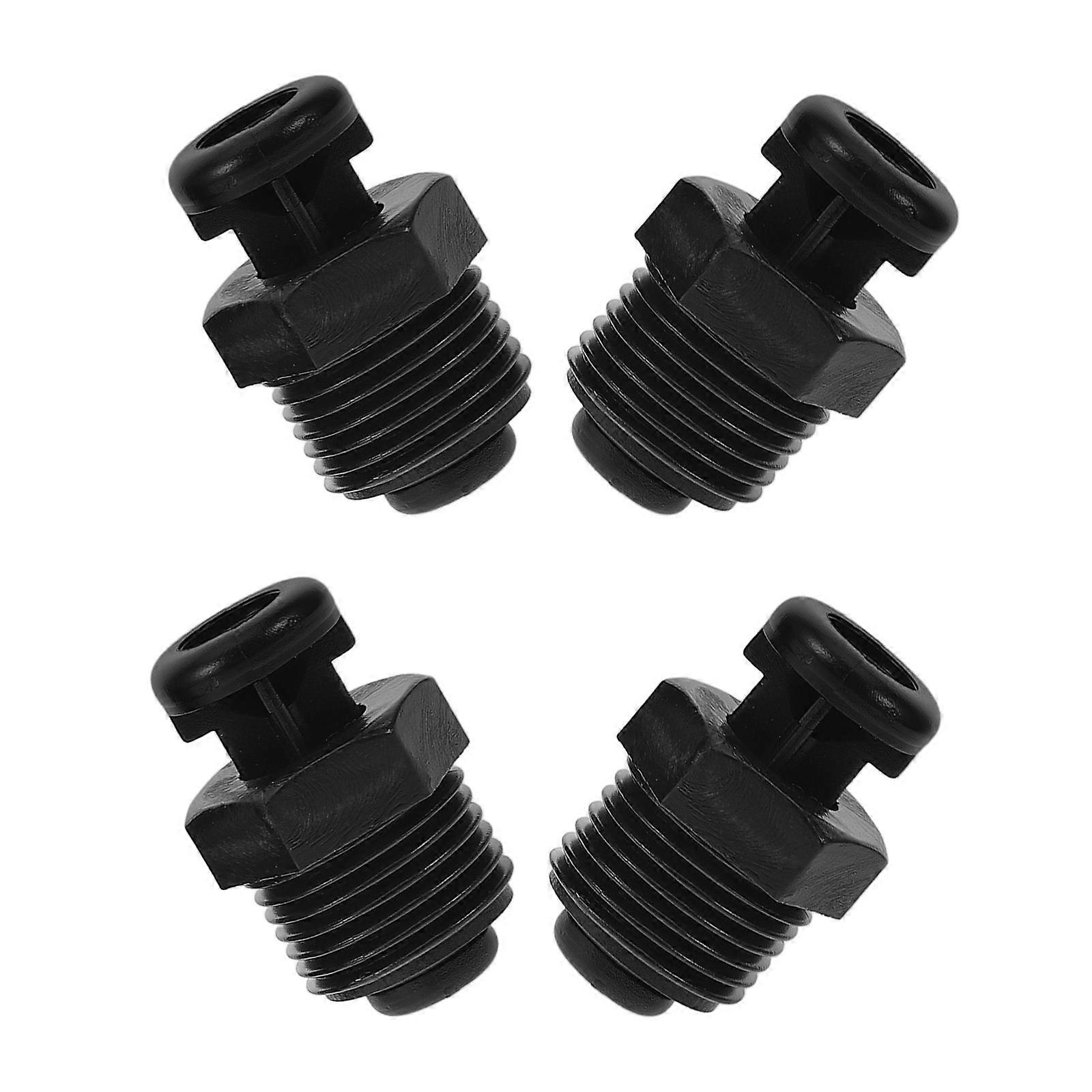 Garden Irrigation Systems Air Release Valve Drip Parts 4Pcs PP Material