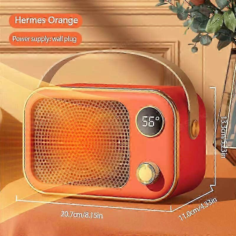 2024 New 1200W Portable Electric Heater Home Warmer Space Heater Portable With LED Display Screen PTC Ceramic Heating For Home 2025