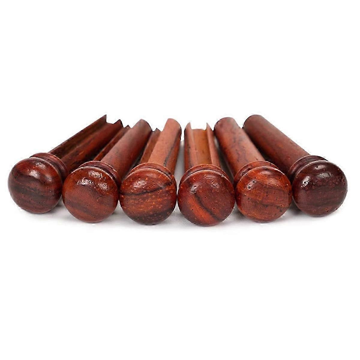6pcs Cocobolo Guitar Bridge Pins for Enhanced String Instrument