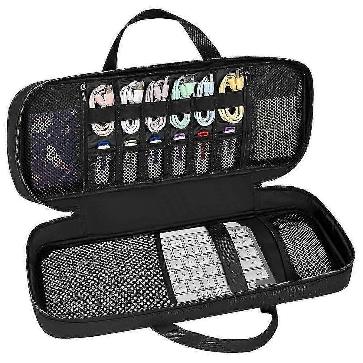 Travel Keyboard Case Bag Keys Mini Keyboard Carrying Storage Case for Wireless Keyboard 2025