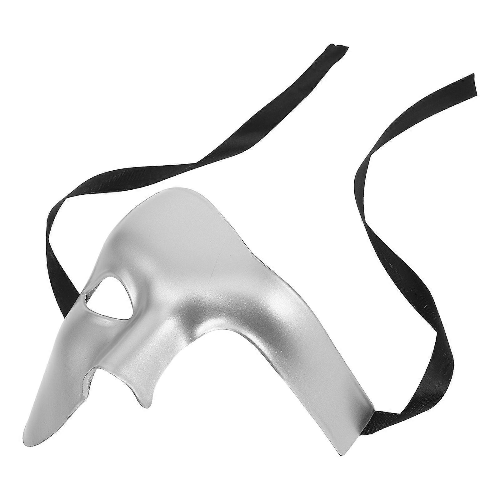 5Pcs Carnival Half Face Mask for Men Masquerade Party Accessory