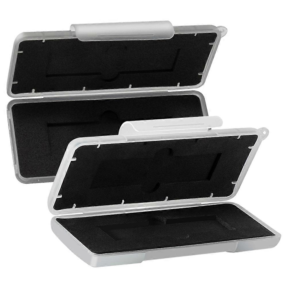Black Hard Drive Case for Storage 8Pcs Hard Disk Protection Carrying Box