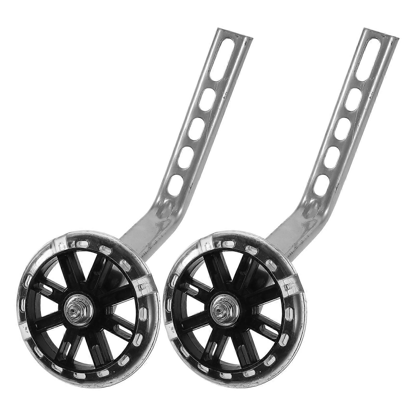 Flashlight Auxiliary Wheel Replacement Training Wheel for 1Set Bike