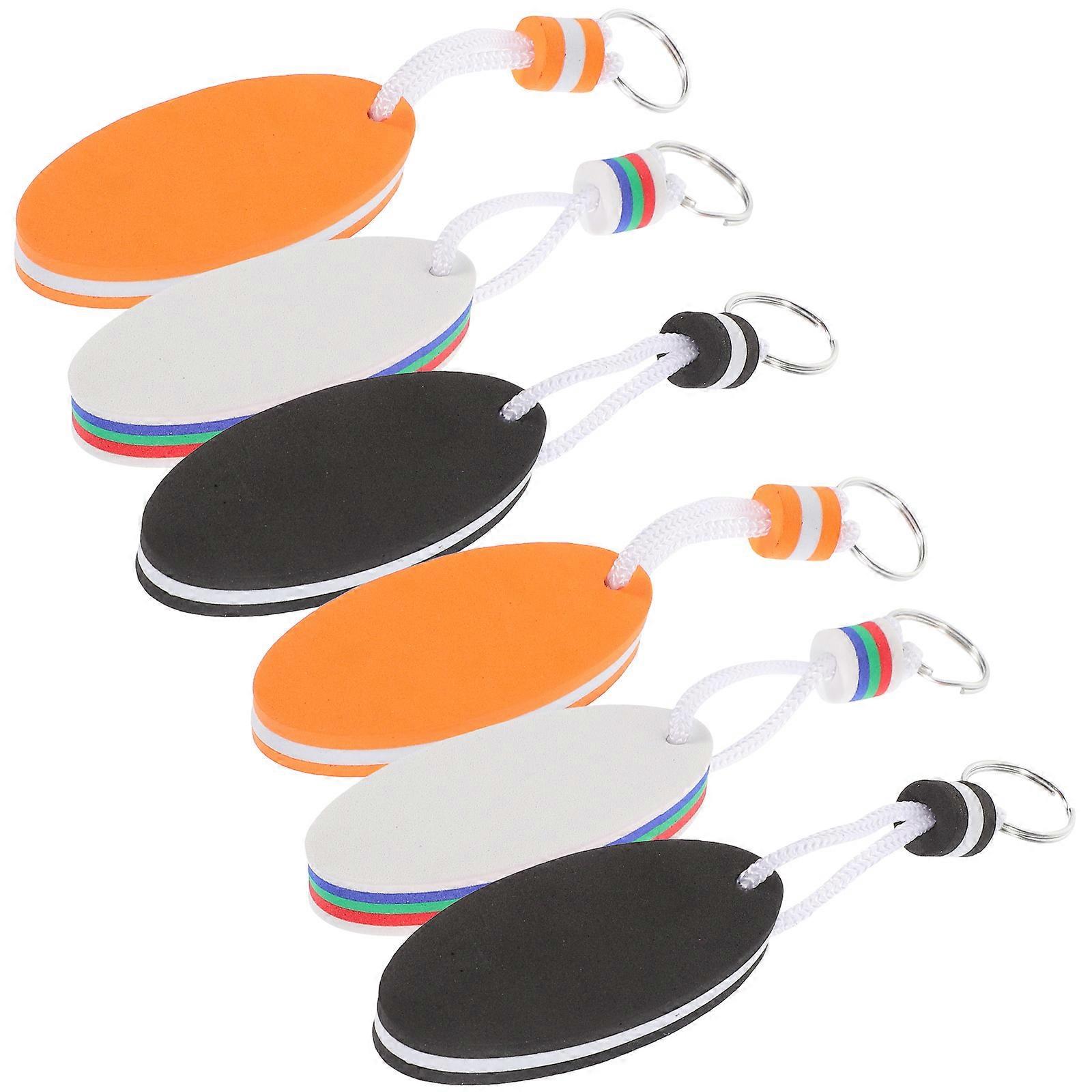 Water Activity Floating Keychains for Wallets and Bags in Assorted Color Eva Material with 6Pcs