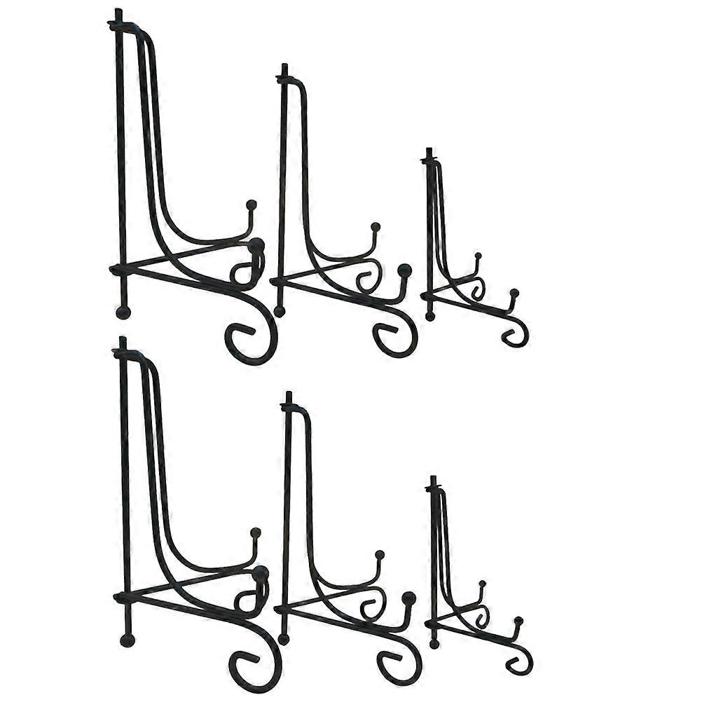 Decorative Iron Rack Craft Display Simple Design 20X14.5CM 6Pcs