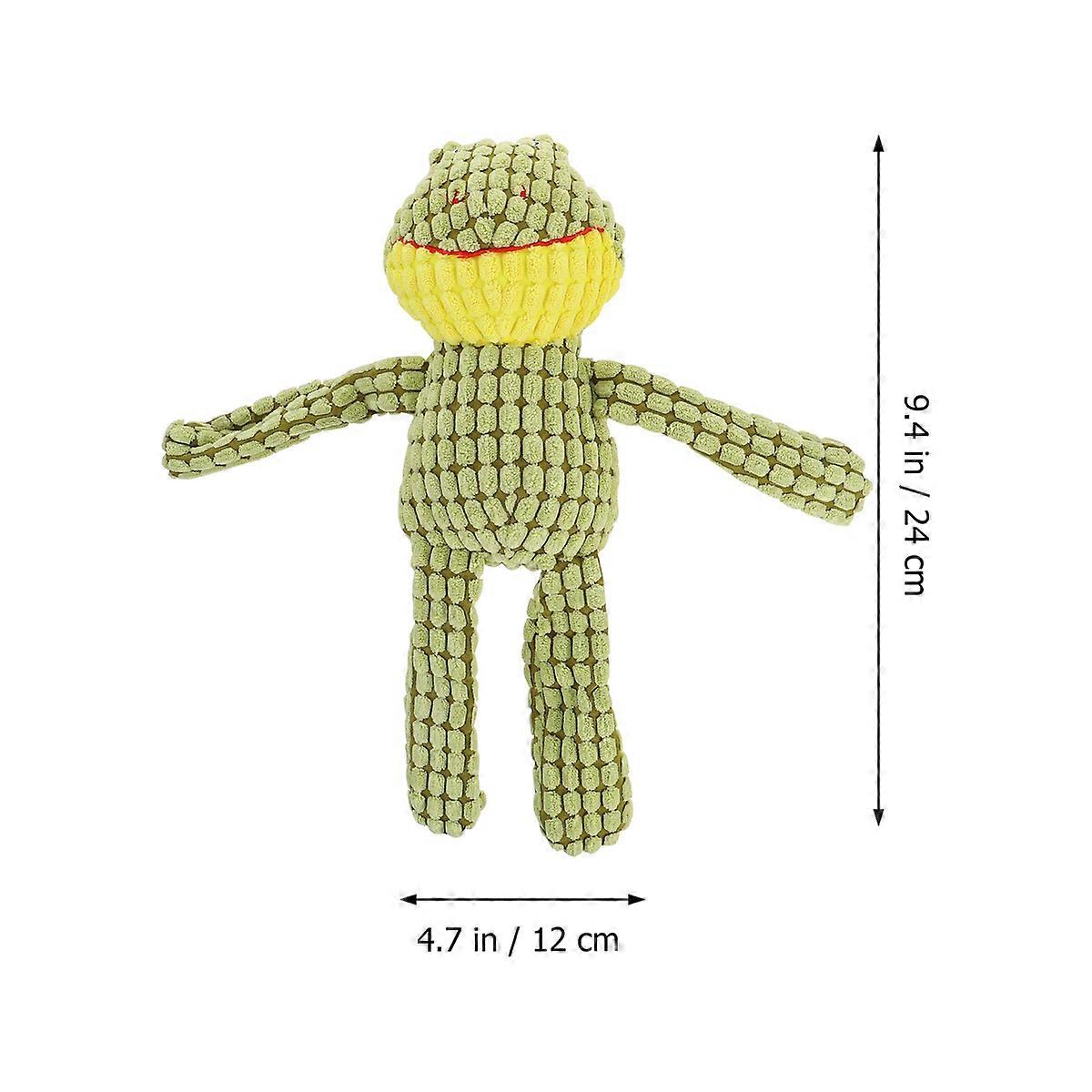 Pet Plush Toy Dog Chew Toy for Playing 3Pcs Assorted