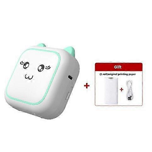 M5 Portable Thermal Printer Blue (With Printing Paper Roll)