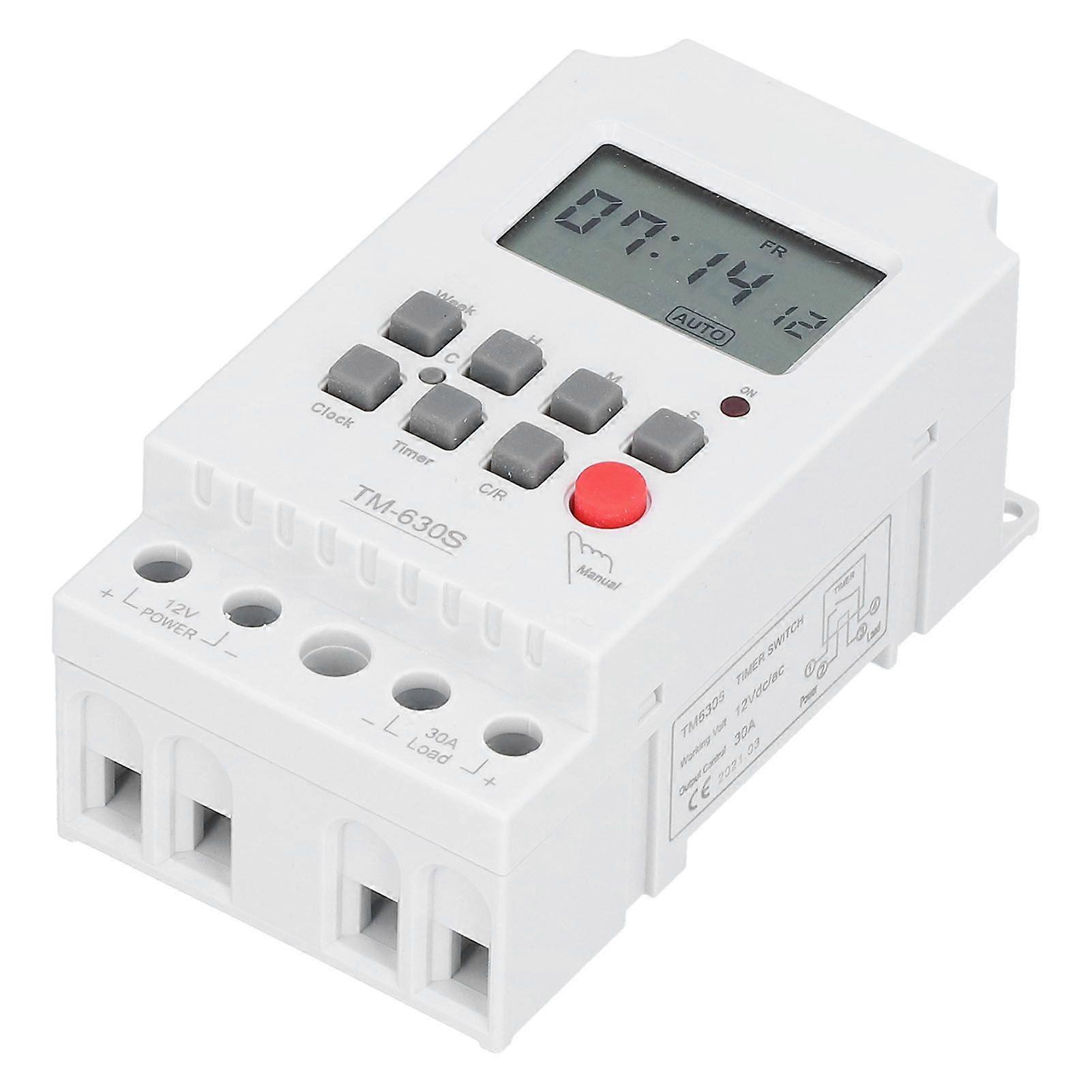 Microcomputer Timer Switch 7Day Electronic Accessories with Digital Display for Light Control