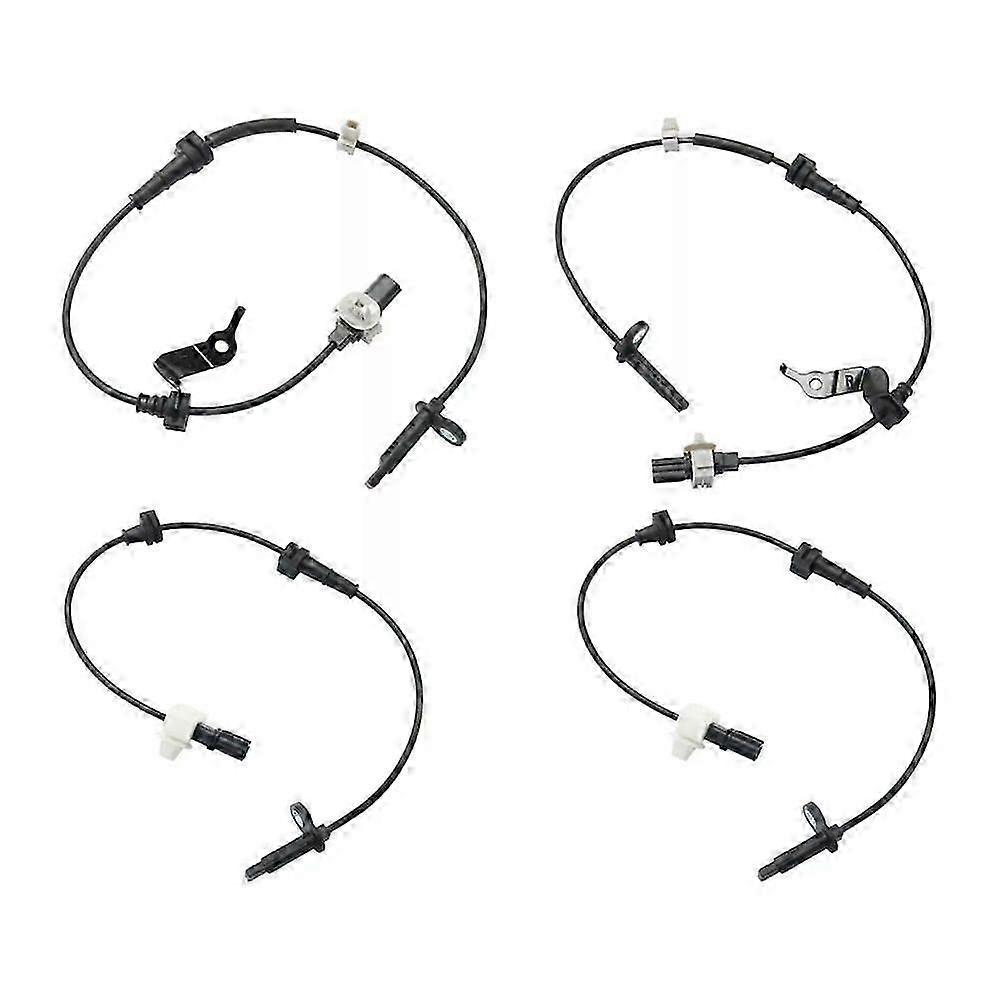 4PCS Speed Sensor Set For 2013-17 Honda Accord Front & Rear Left and Right Side jy