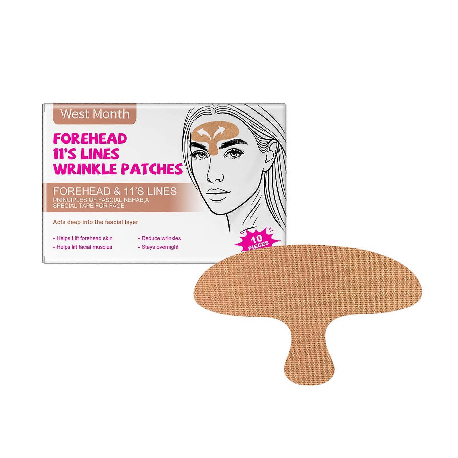 Forehead Patch Hydrates, Tightens, Nourishes, Improves Skin Condition, Radiant Forehead Patch