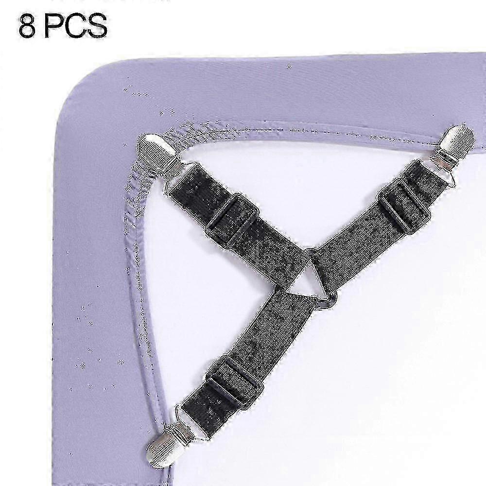 bed sheet fastener adjustable triangle elastic bed sheet holder strap