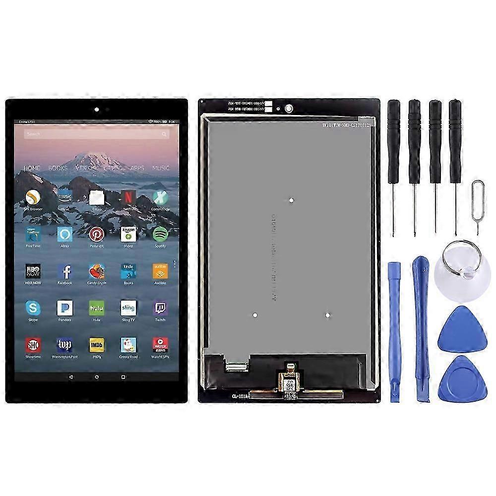 Pour Amazon Kindle Fire HD 10 7th Gen SL056ZE 2017 écran LCD avec numériseur Assemblage complet