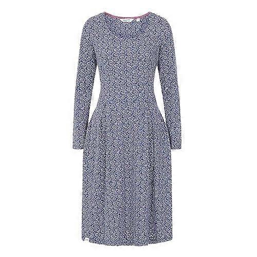 Lazy Jacks Womens/Ladies Mosaic Long-Sleeved Midi Dress