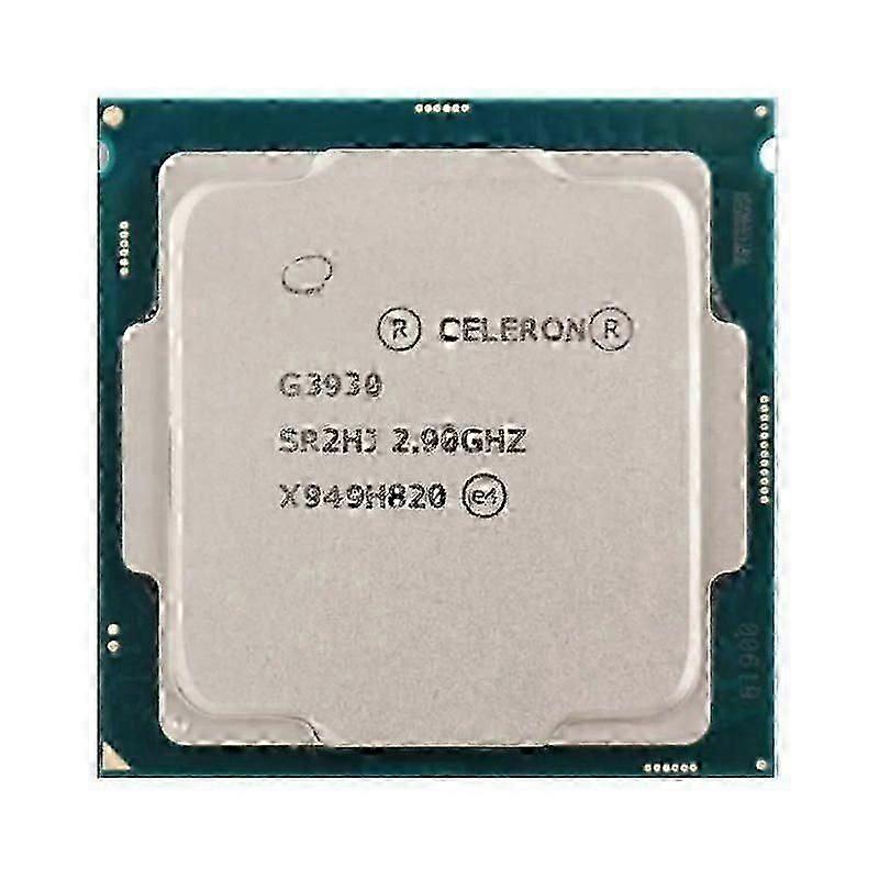 Celeron G3930 CPU - Socket LGA 1151 2 Cores 2 Threads 2.9GHz 2MB L3 Cache 51W.