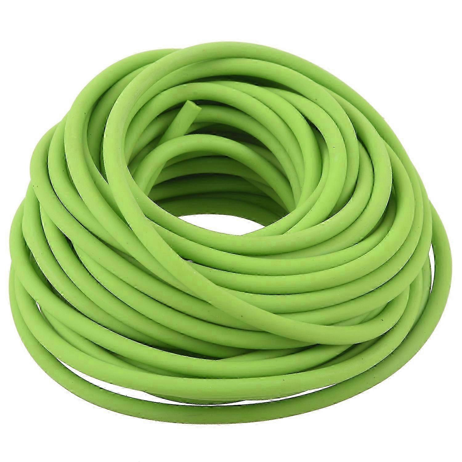 Banda elástica de borracha para exercícios com tubo Catapult Dub Elastic, verde 10M