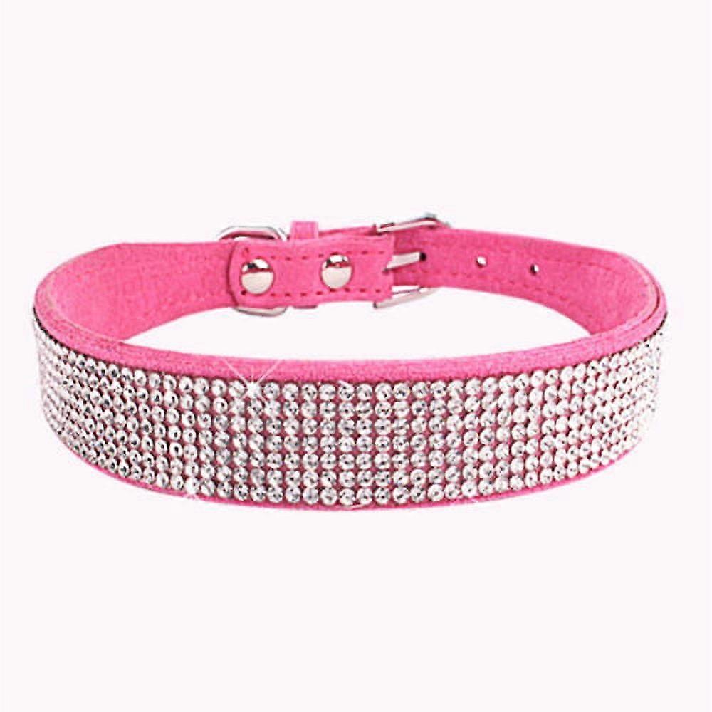 Shulemin Durable Pet Collar Brilliant for Teddy Easy-using