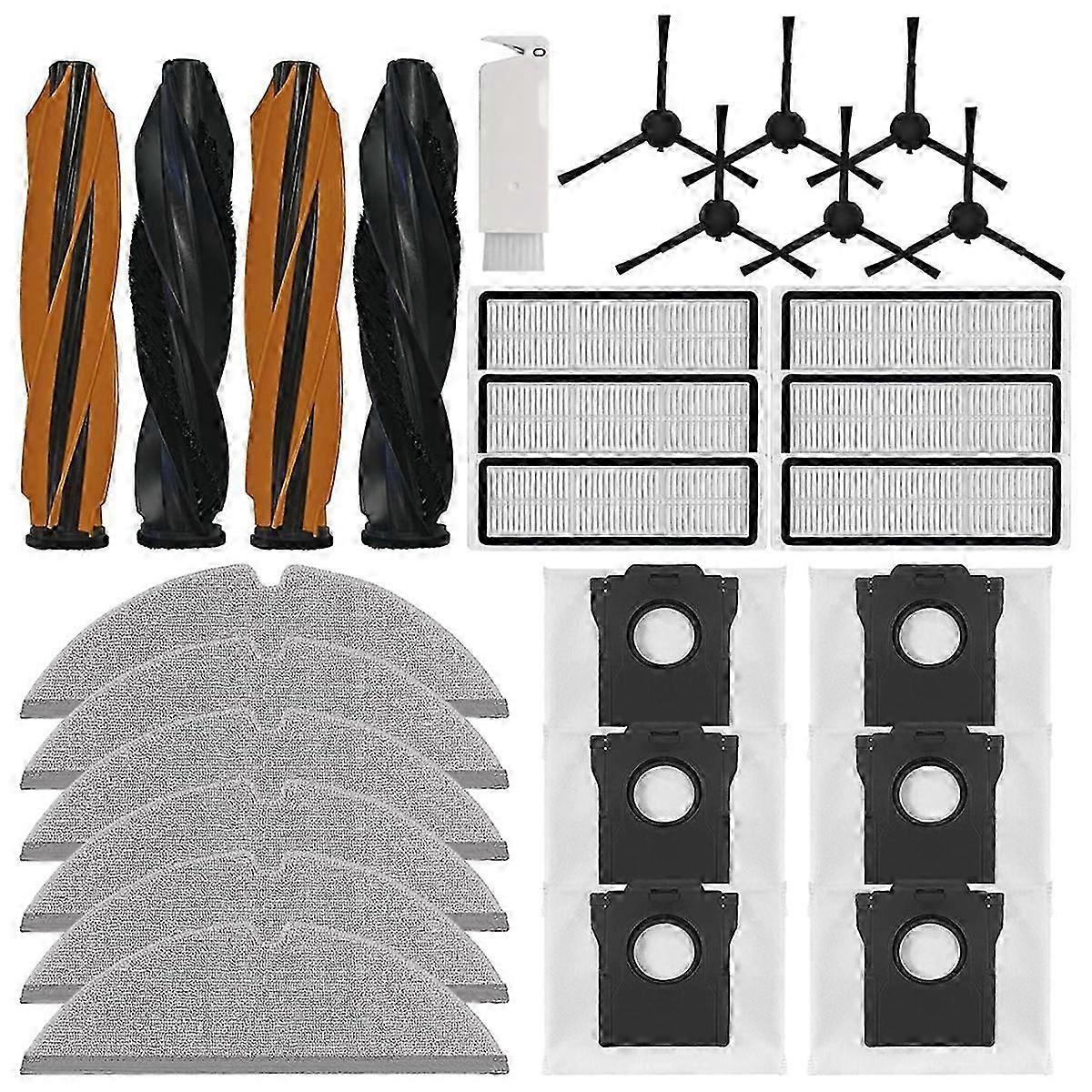 Replacement Accessories Kit compatible with D20 Plus Robot Vacuum