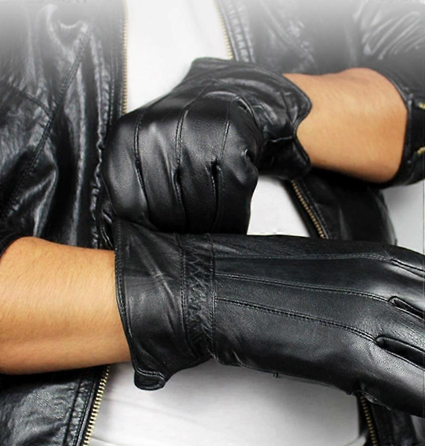 Men's Split Leather Sheepskin Gloves