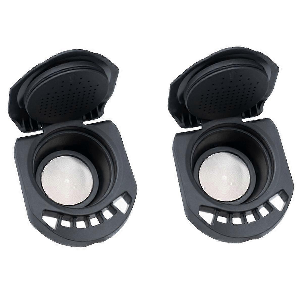 Reusable coffee machine adapter for adding powder directly 2PCS O-Ring