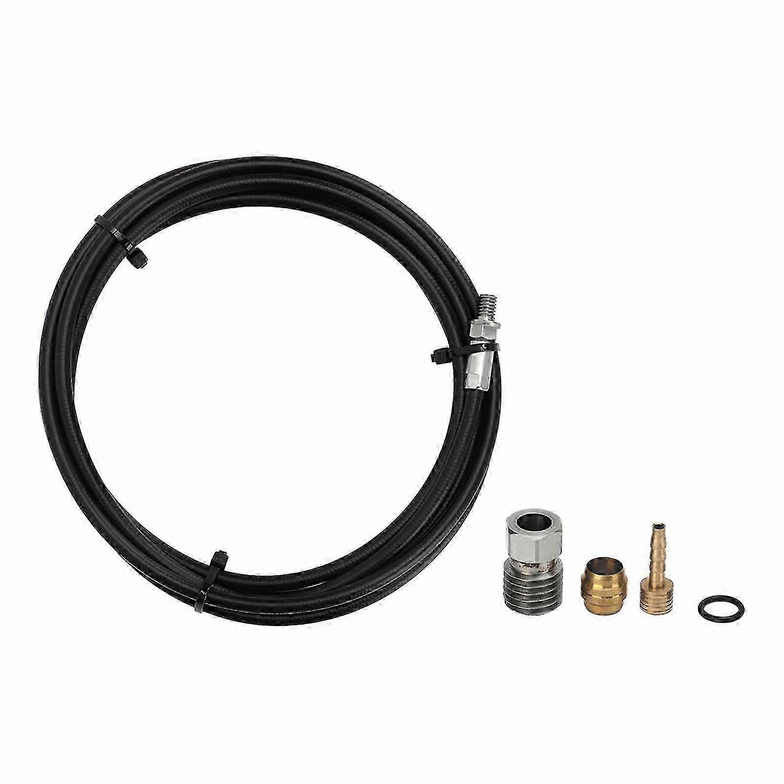 2m Bicycle Brake Hose for DIY Repair and Modification Compatible with Various MTB Braking Systems