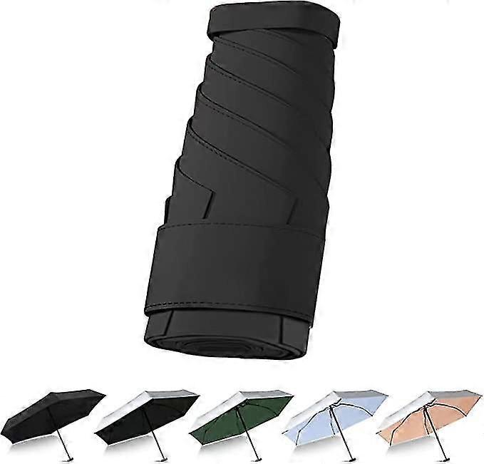 Wallet Small Umbrella - Folding Mini Pocket Travel Umbrella Is Compact And Lightweight