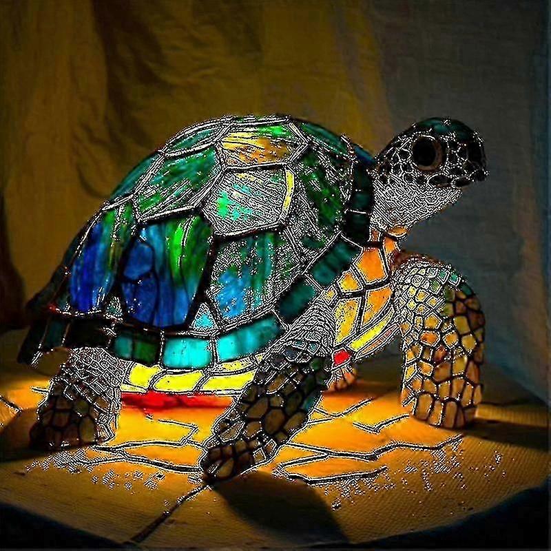 Elephant Animal Lamp Colourful Resin Lamp For Tiffany Lamp Table Lamp