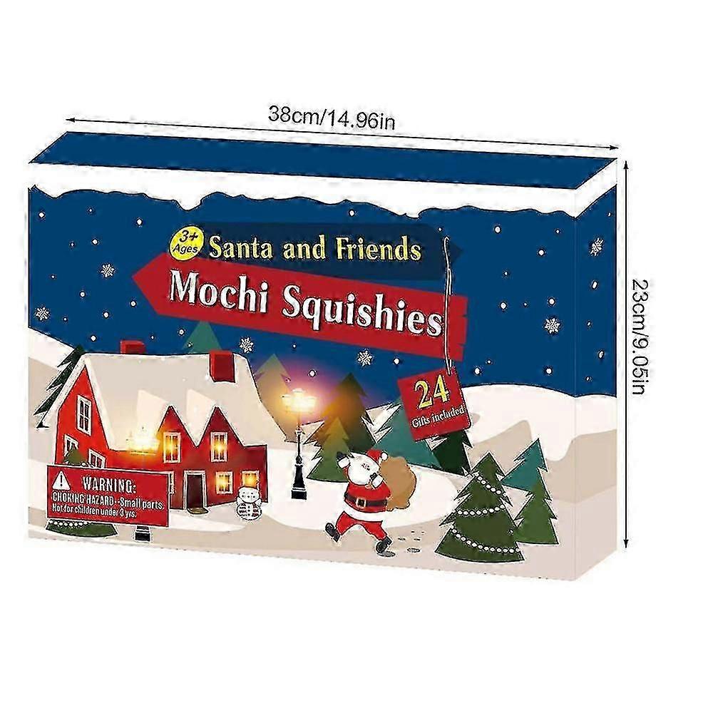 Ημερολόγιο Advent 2024 Αστείο ημερολόγιο Advent με παιχνίδι ζώων Ημερολόγιο αντίστροφης μέτρησης 24 ημερών Χριστουγεννιάτικο δώρο για παιδιά αγόρια κορίτσια