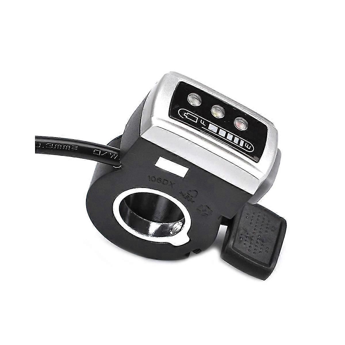 Electric Vehicle Turn Handle With Switch Power Display Finger Dial Thumb Governor Electric Bicycle