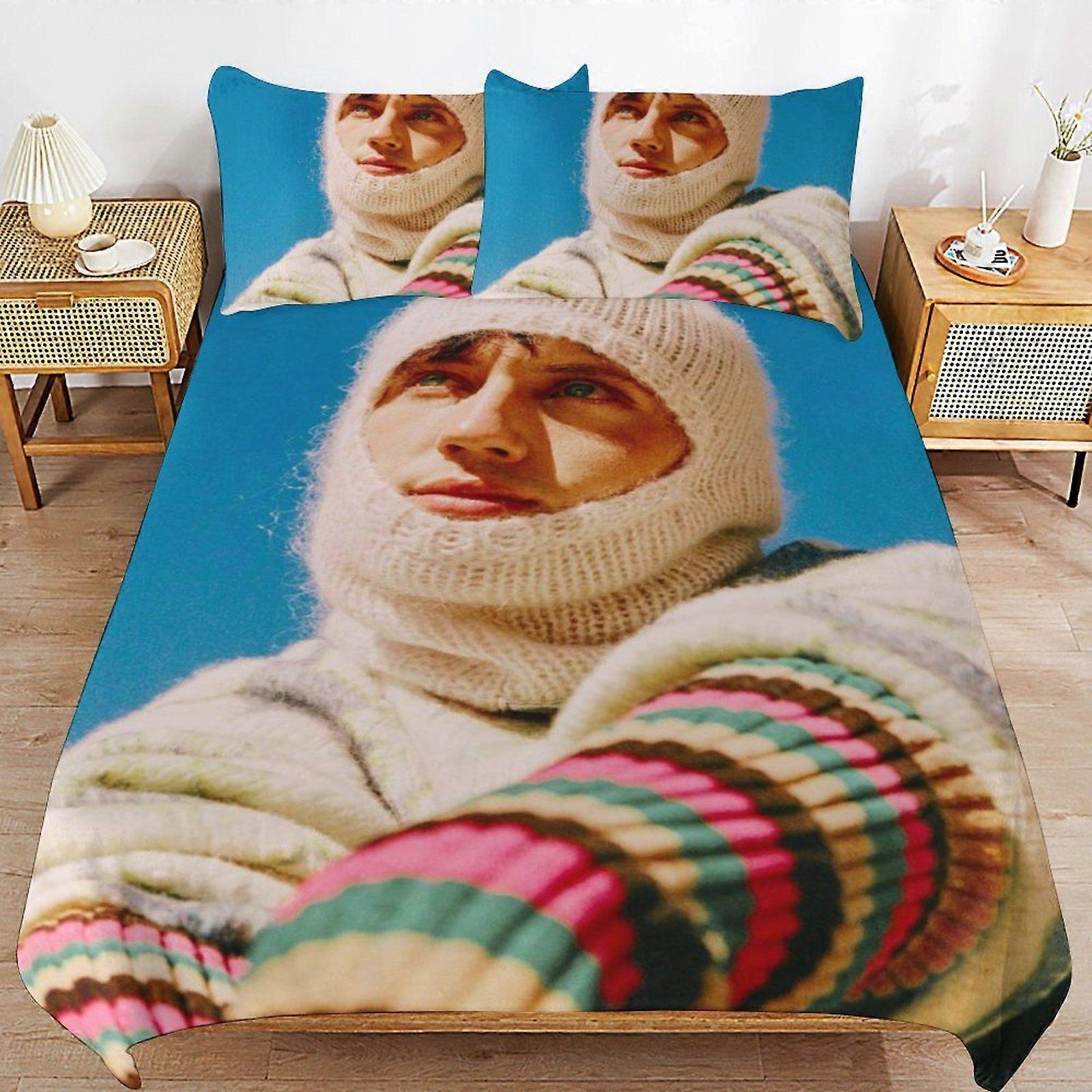 j102 Troye Sivan Practical Zipper Closure Soft Texture Long Use Comfort Thread Fabric Duvet Cover Sets Sleep k102