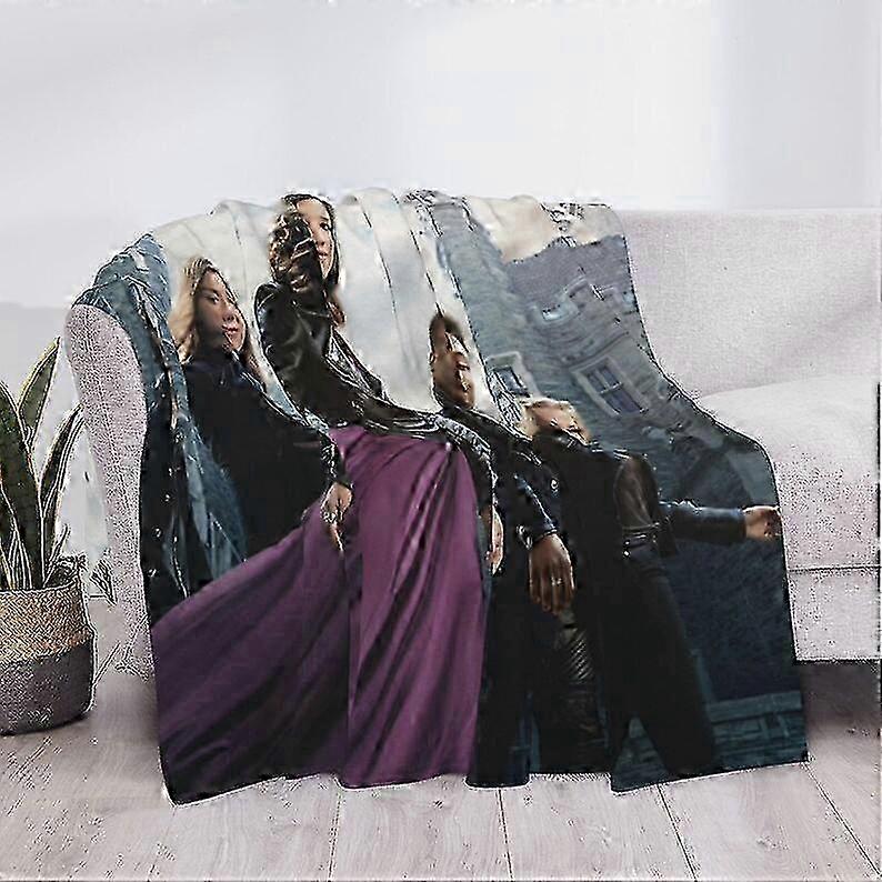 Secret Society of Second Born Custom name Blanket Printed Soft Flannel Fleece Warm Video Games Throw Blankets for Home Bed Couch Bedspreads