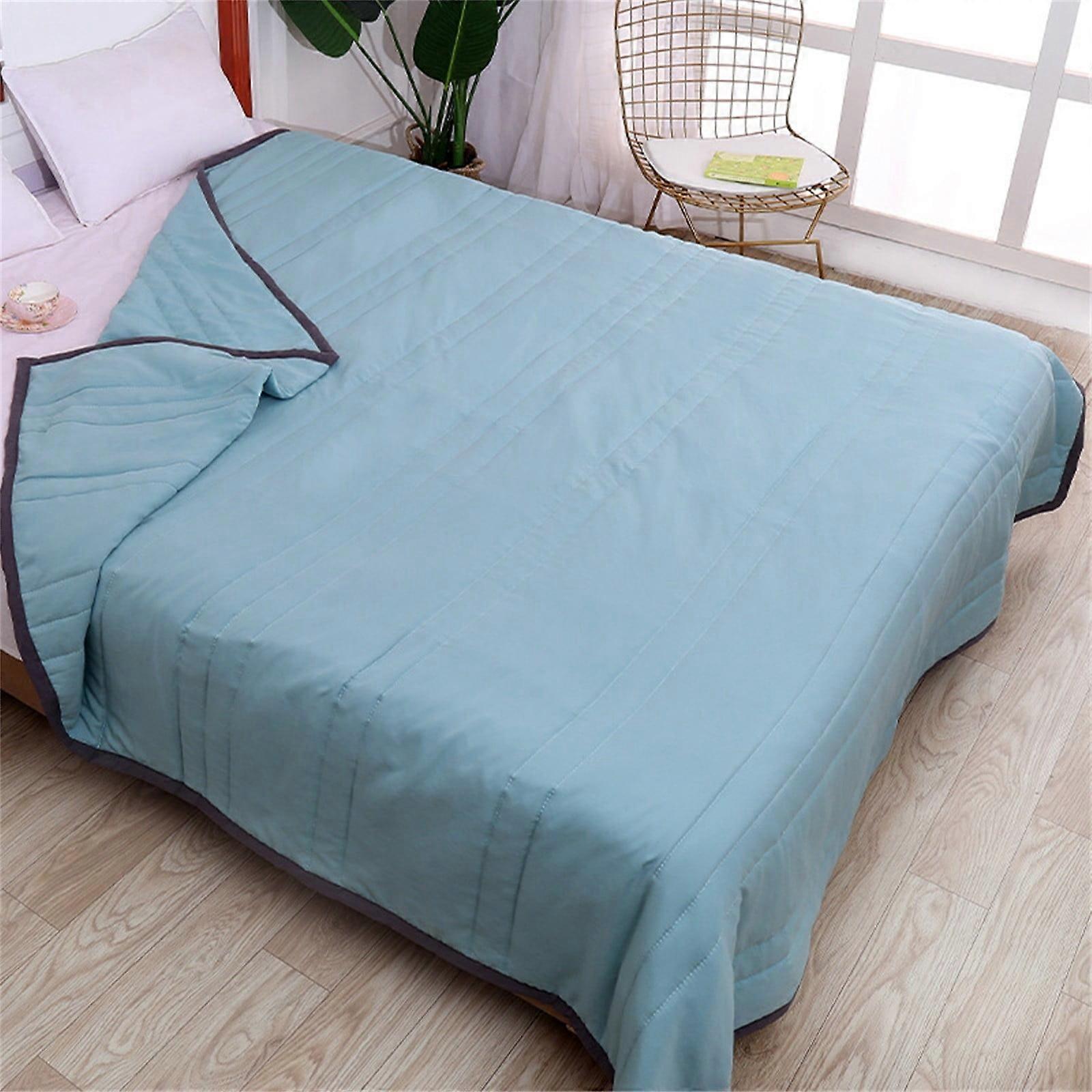 XIUH Clearance! Soft, Skin-Friendly Summer Blanket, Plain Print Washed Cotton, Cool & Ventilated Comforter for Hot Sleepers