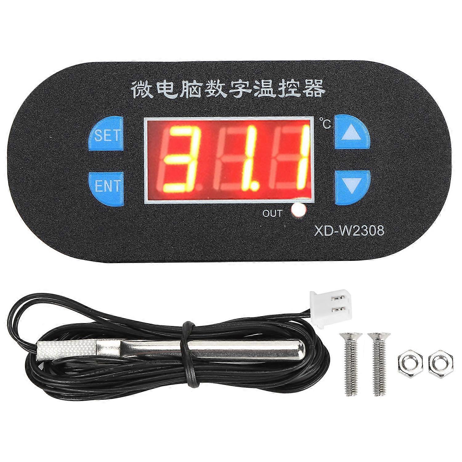 Digital Display Temperature Controller 0‑300℃ High Precise Adjustable Thermostat 220V