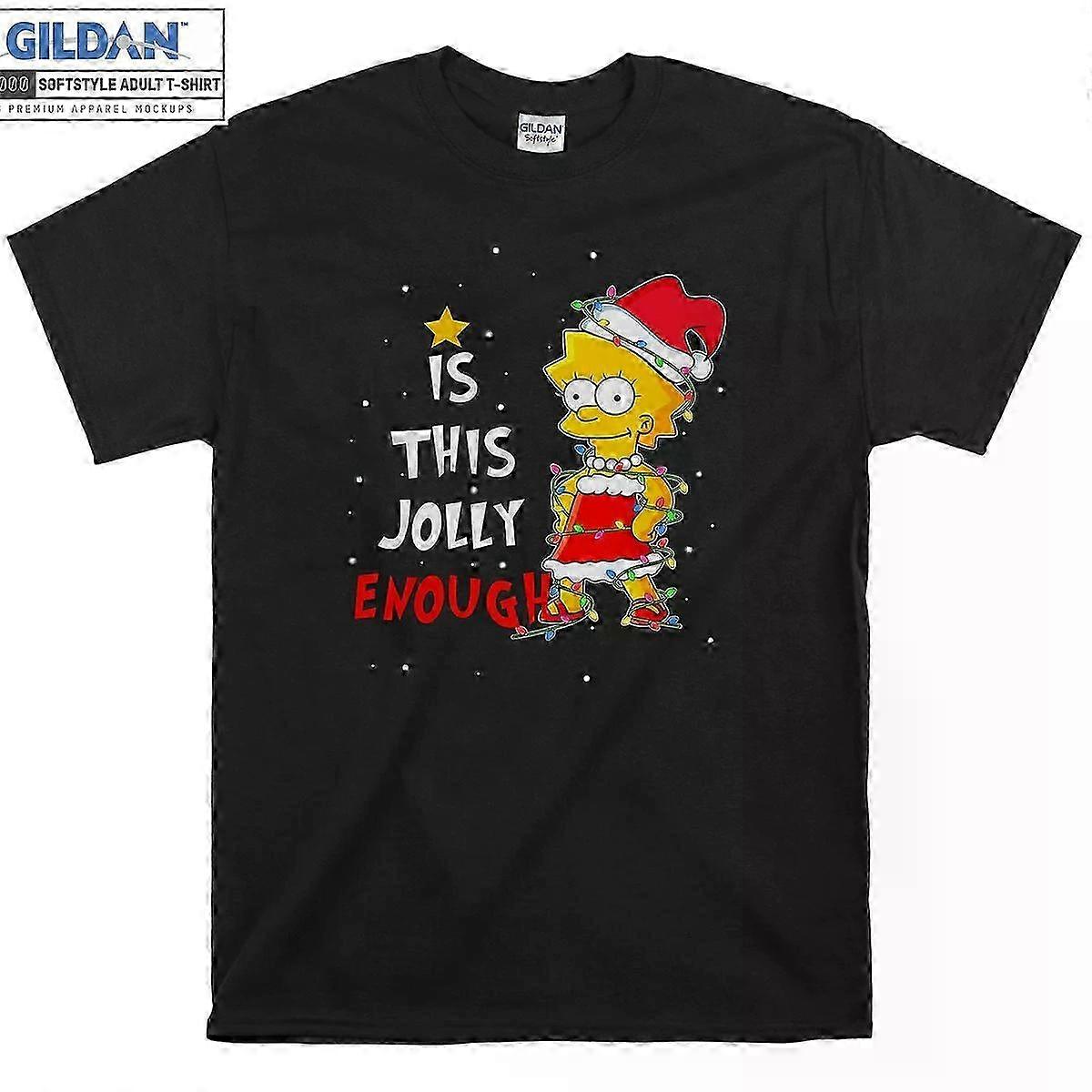 Koszulka z kostiumem świątecznym Lisy Simpson