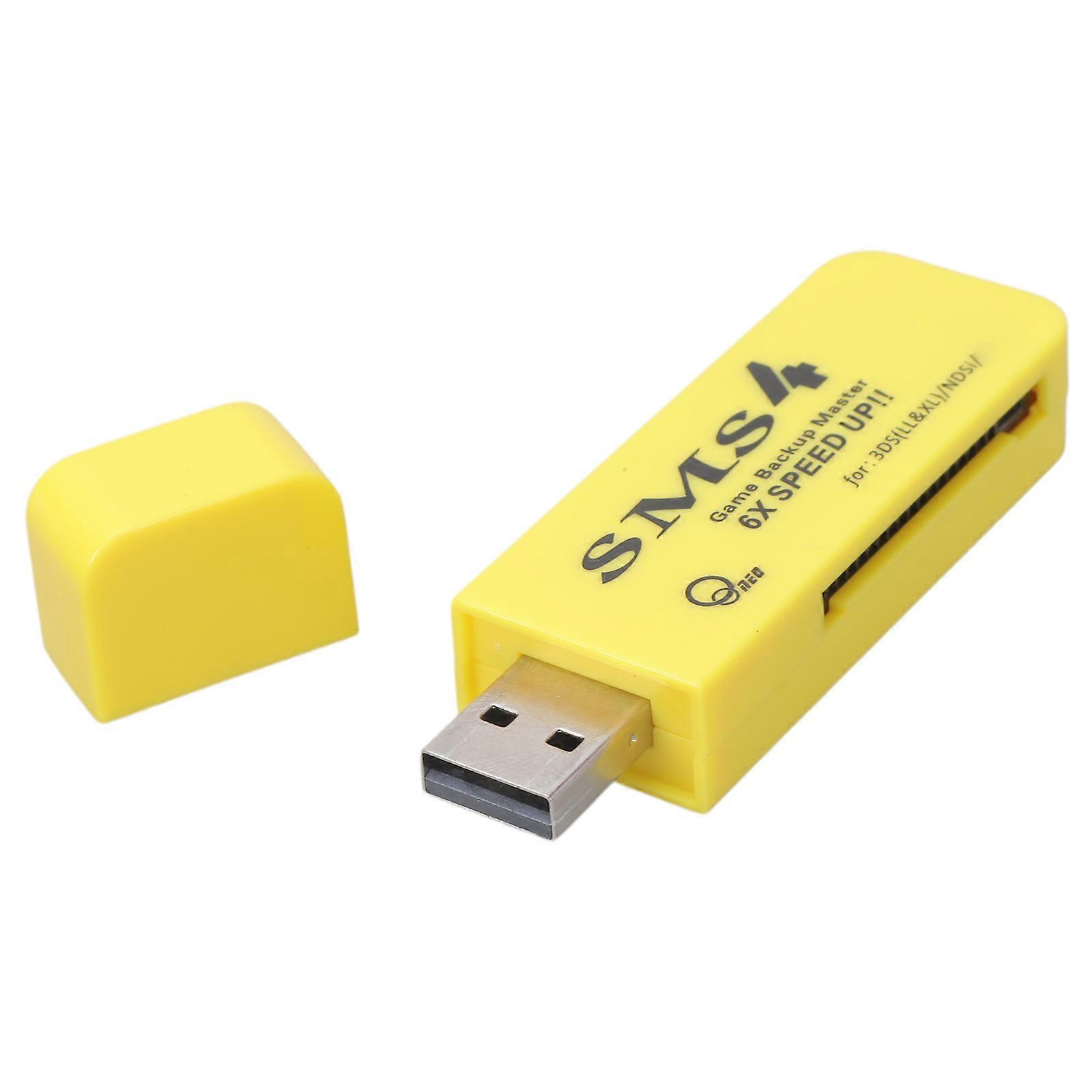 SMS4 Save Dongle Support Save Data Backup Restoring for Original Game with LED Indication Light Game Card Archive Multicolor