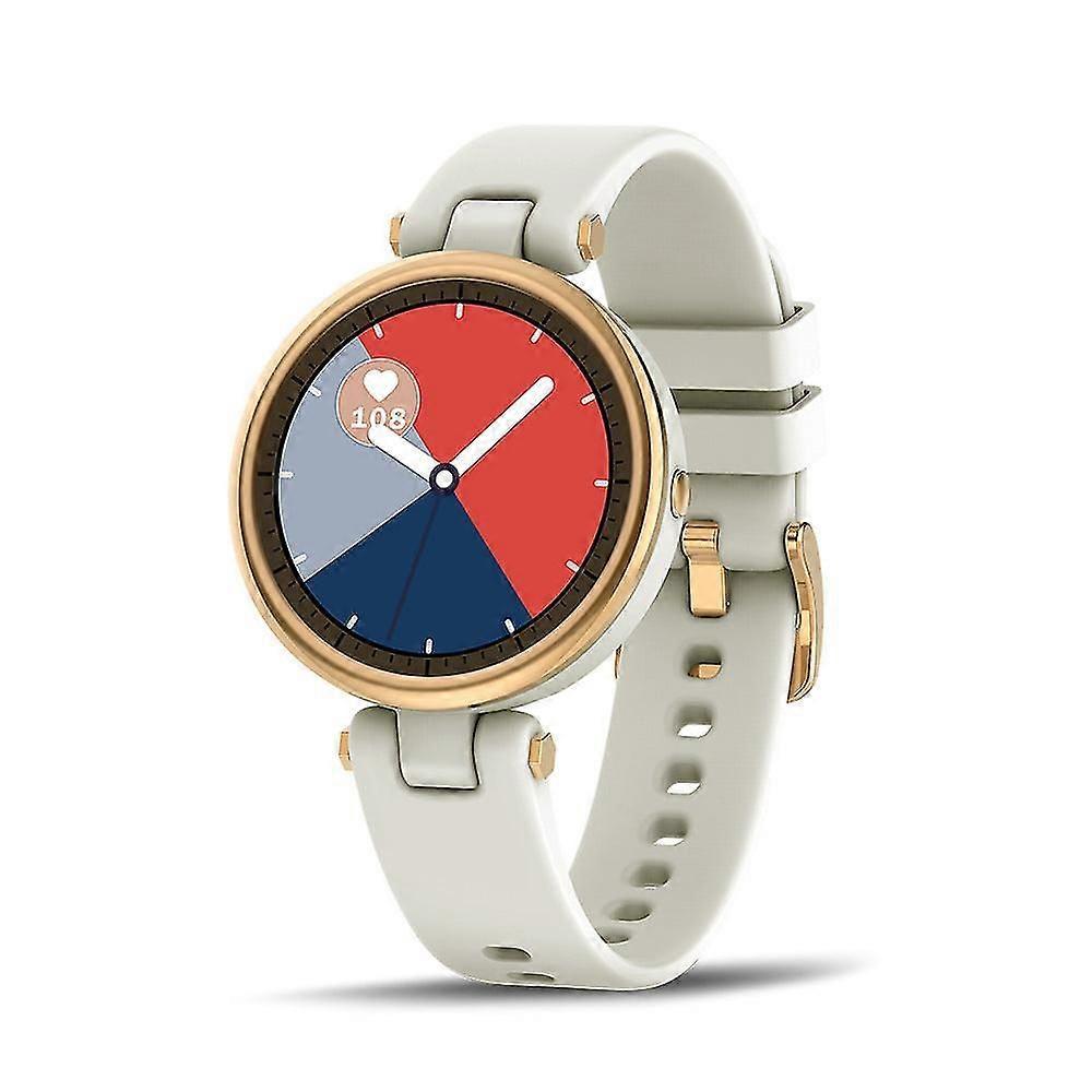 Sports bracelet with menstrual cycle reminder, blood pressure monitor, step counter and call information.