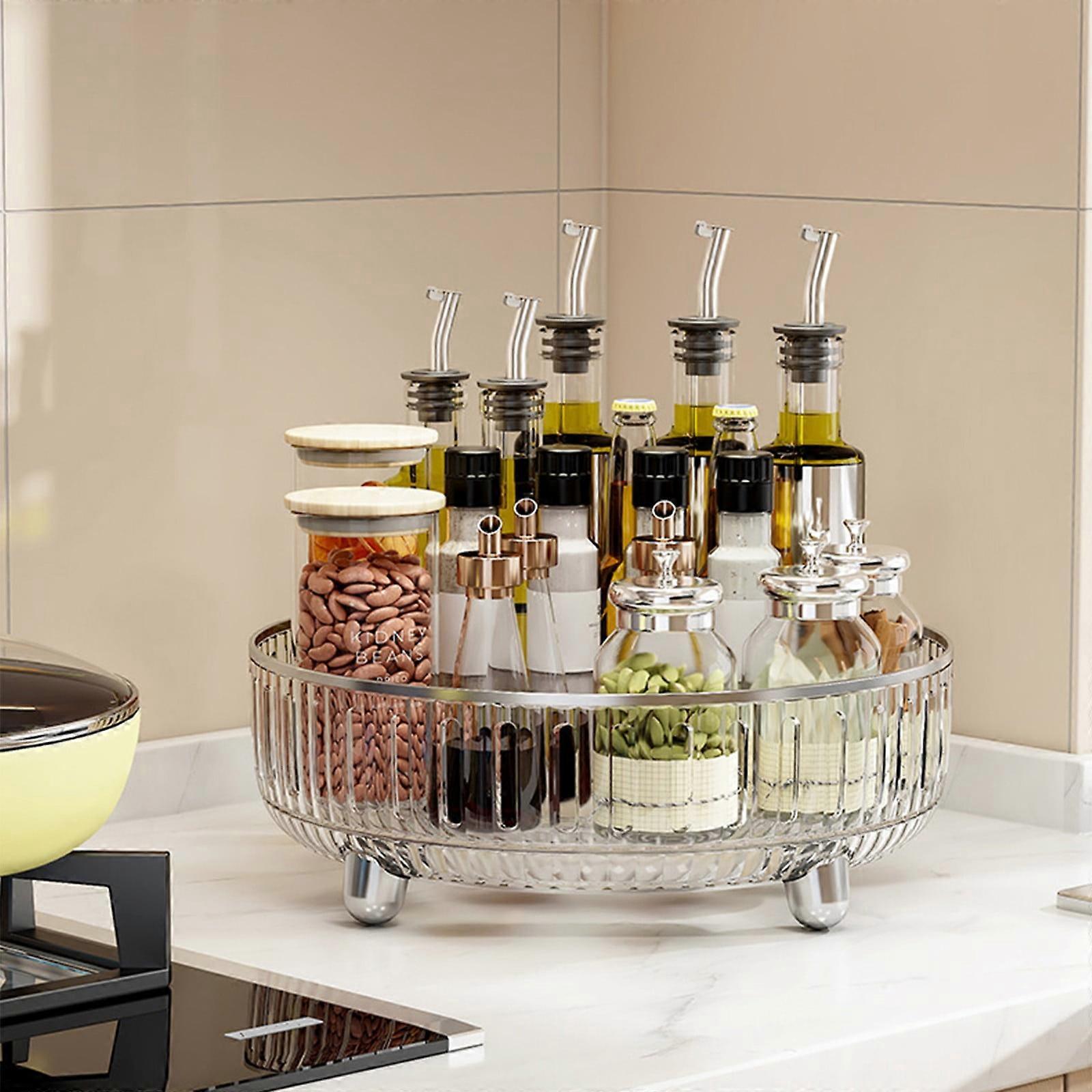 Kayannuo Storage Box with 5 Segmented Trays, Compatible with Snack, Fruit, Candy, Nut & Dried Fruit Organizer