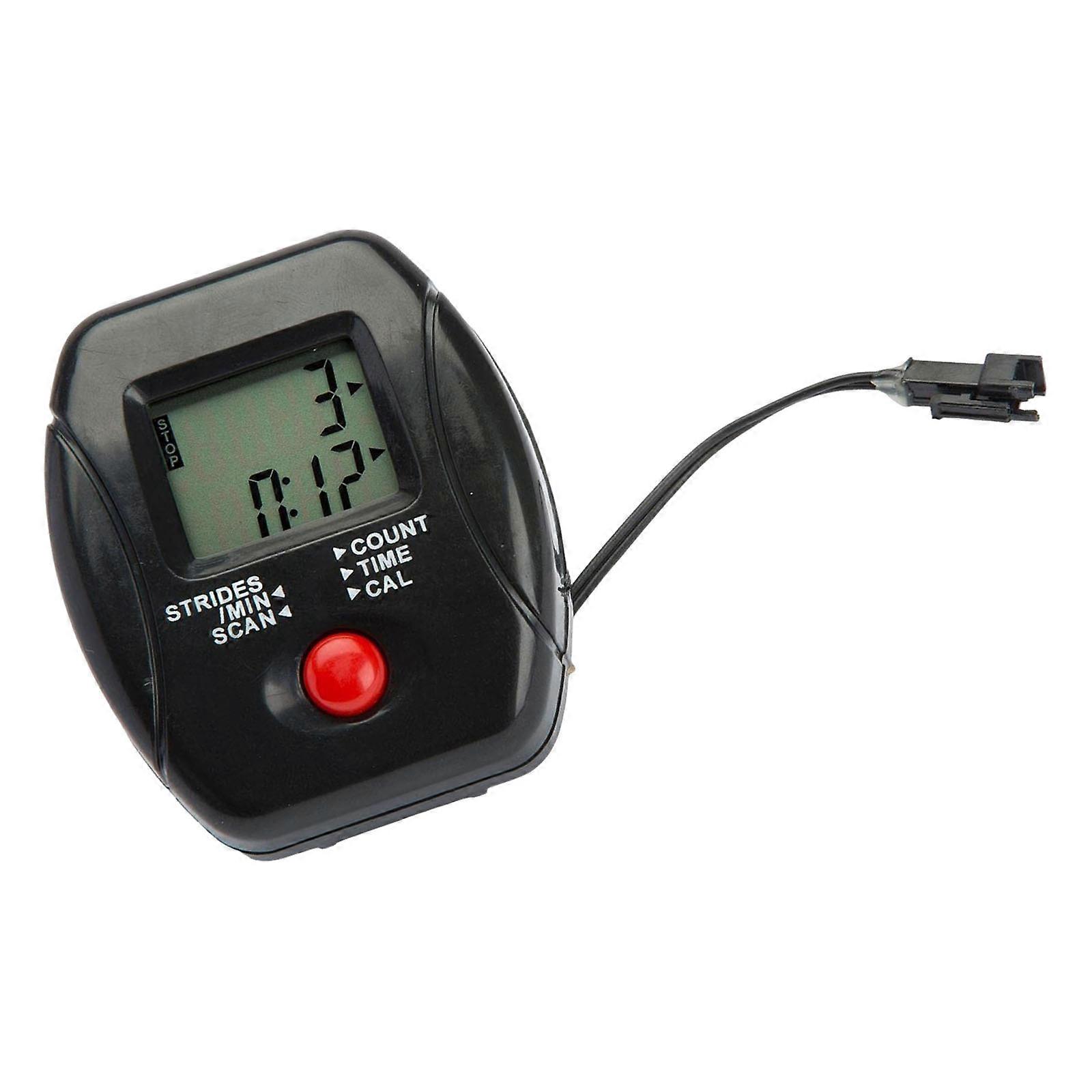 Stepper Counter Abdominal Wheel Counter LCD Display Monitor Step Machine Counter for Home Gym Workout Fitness Equipment Multicolor