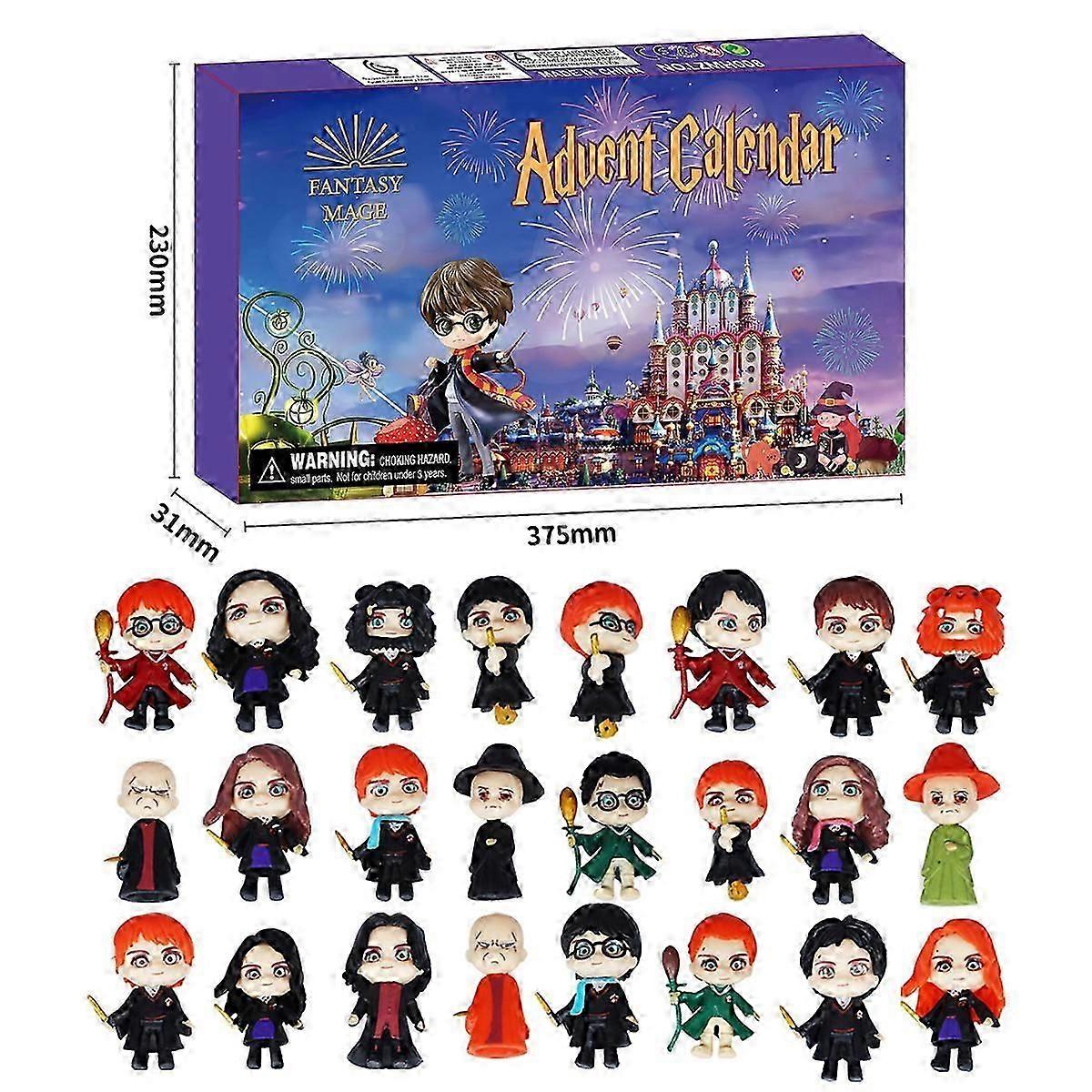 24pcs blind box Christmas advent calendar gift box Minecraft building block toys countdown small ornaments