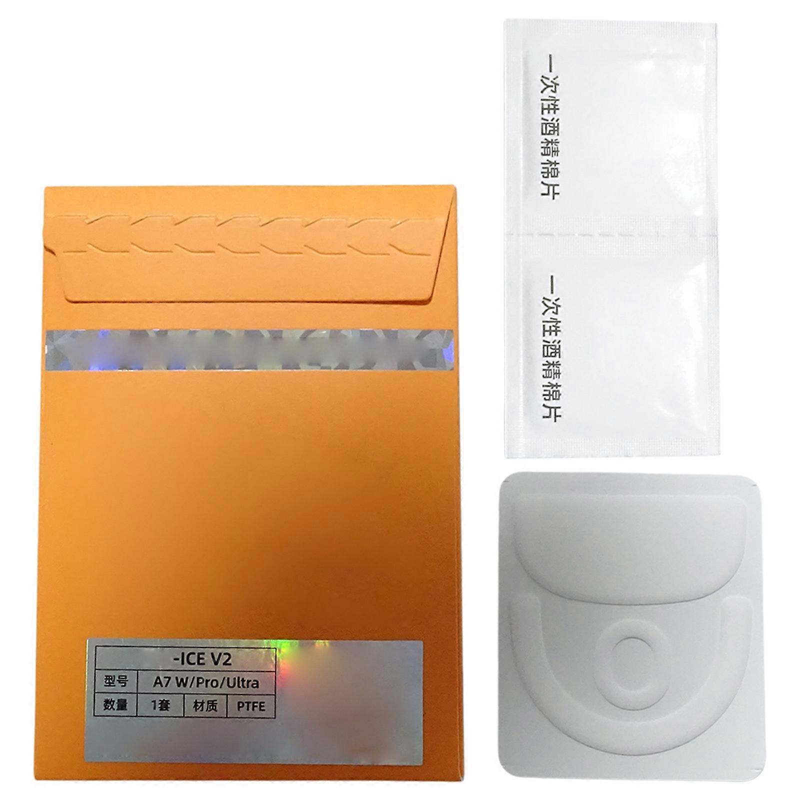 Arcuate Edges PTFE ICE Mouse Skates Feet For MCHOSE A7 Thicked Smooth Glides Mouse Pad Multicolor