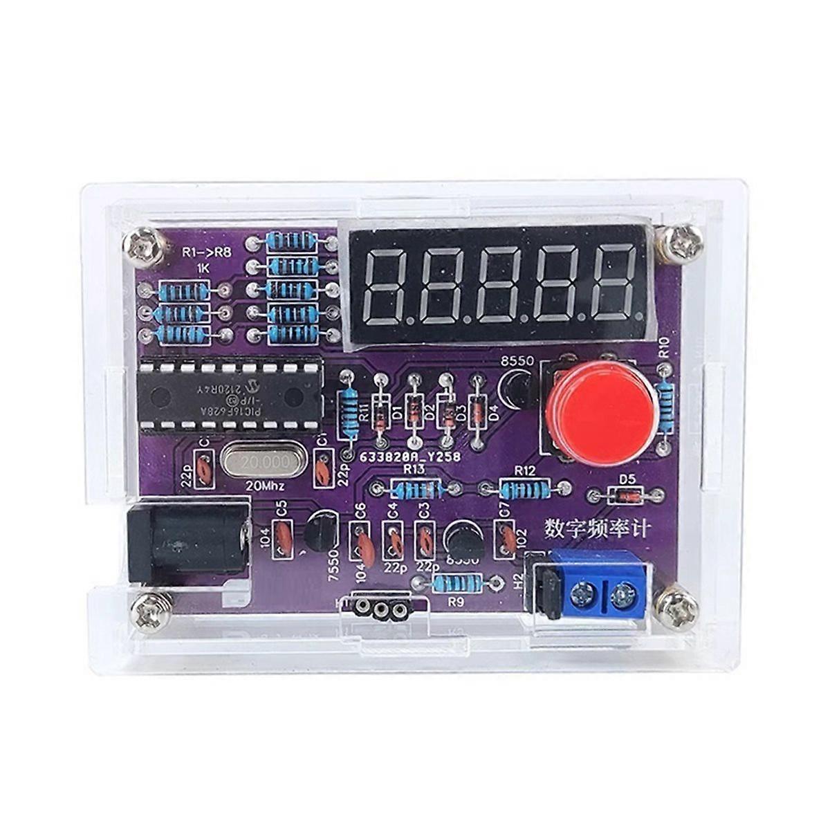 Digital Frequency Meter Crystal Oscillator Measurement Circuit 1Hz-50MHz DIY Electronics Manufacturi