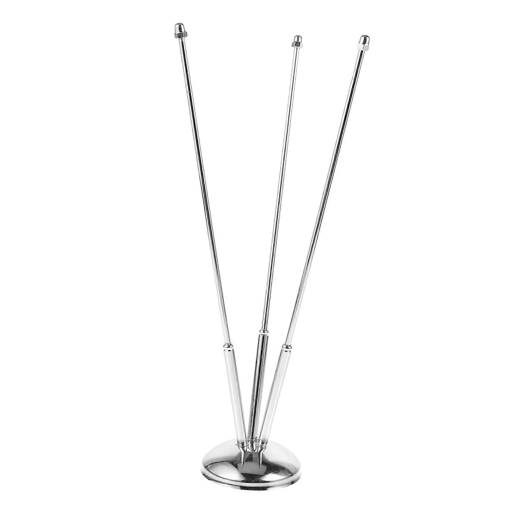 Table Flagpole Metal Flag Stand With Stable Base For Desktop Display Home Office Decor Flag Holder