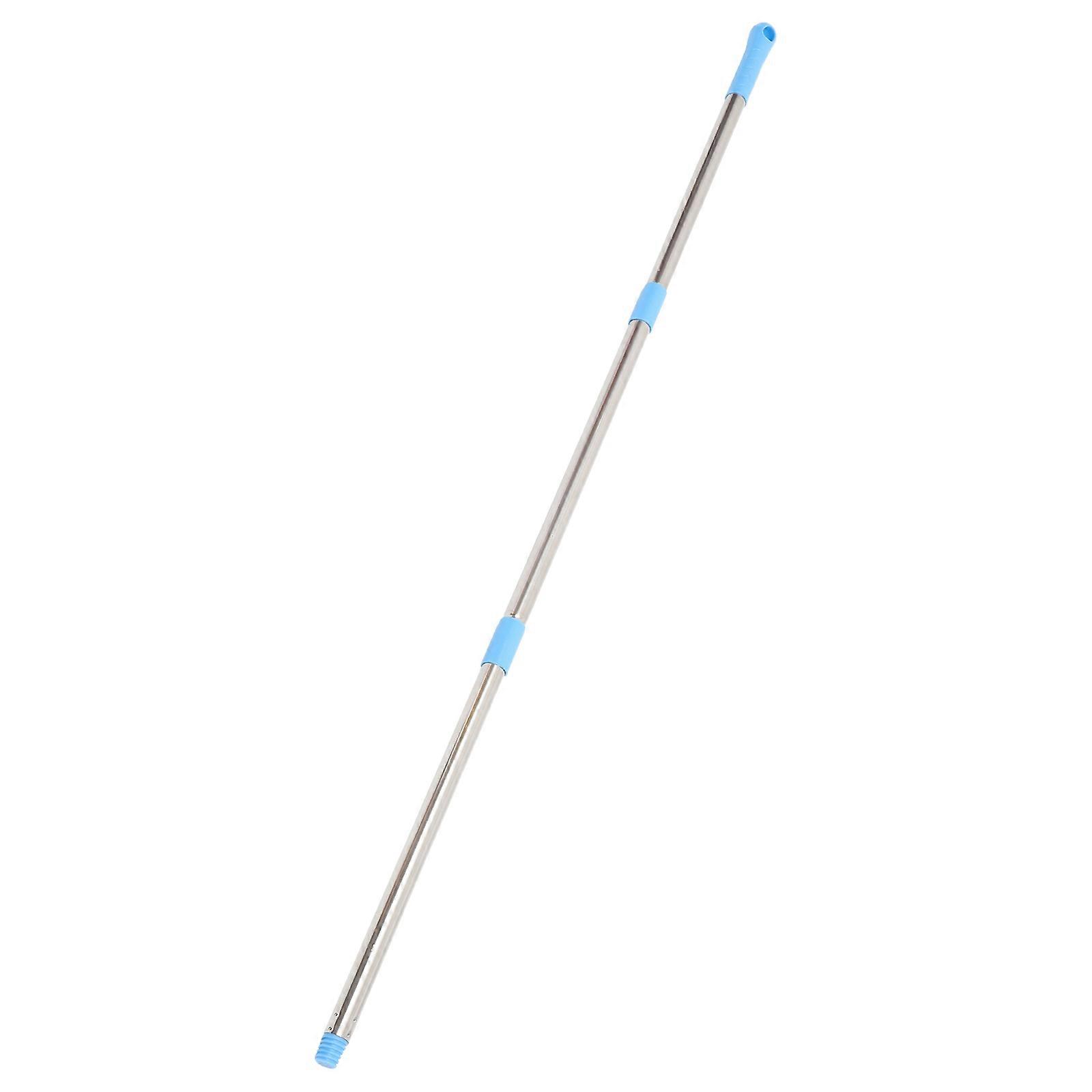 Mop Stick Mop Replacement Pole Floor Mop 3 Section Rod Mop Accessory Mop Head Replacement Stick