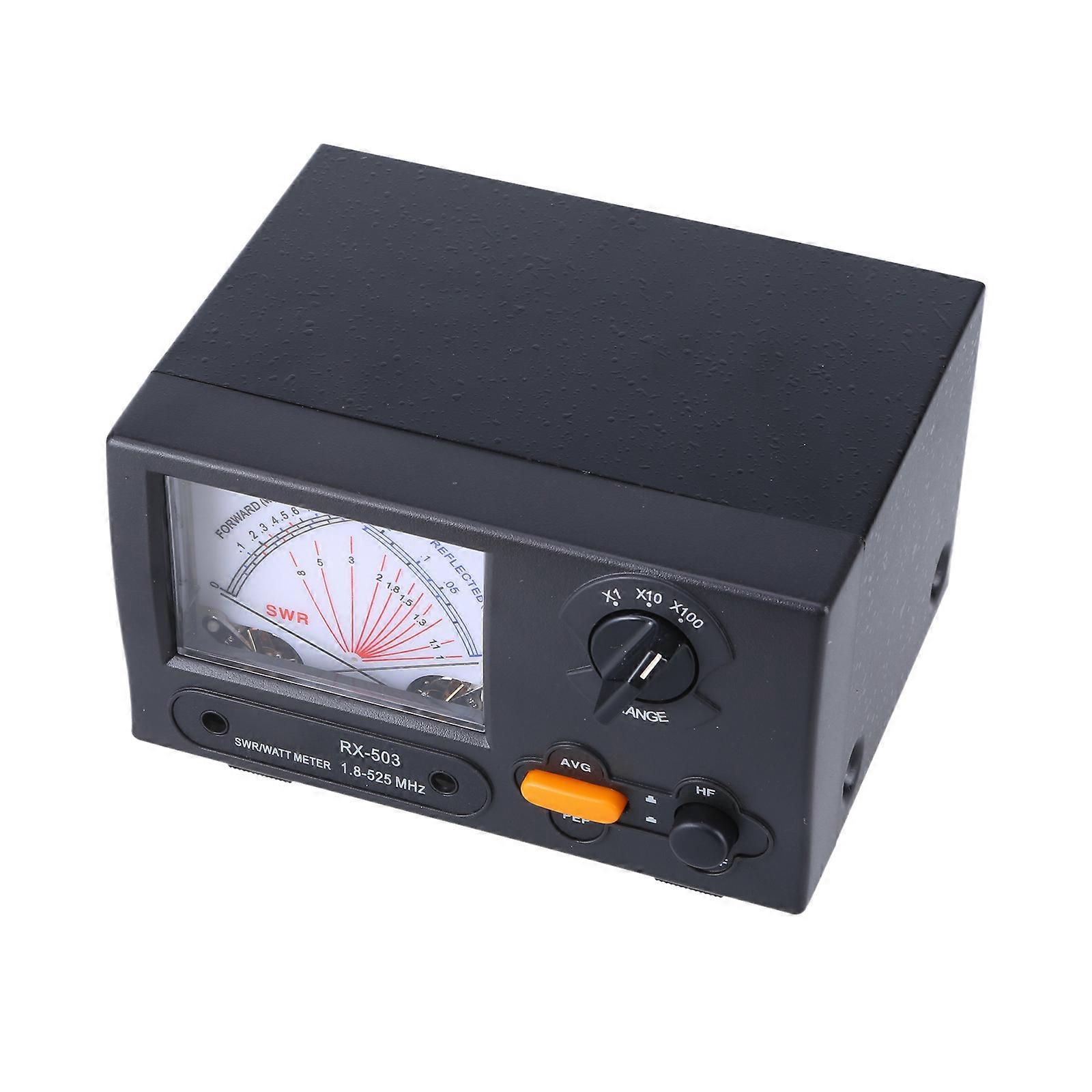 SWR Meter Clear Display Screen Suitable for Radio Equipment Testing 1.8-525MHZ Electronic Engineer Optimizing Antennas Multicolor