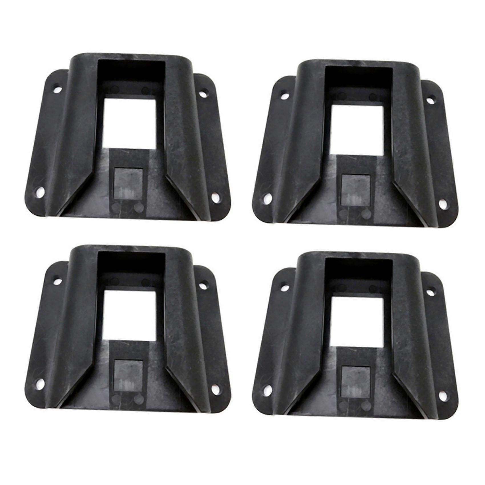 4X Bicycle Carrier Block Adapter for Folding Bike Bag Rack Holder ABS Front Carrier Block Mounting
