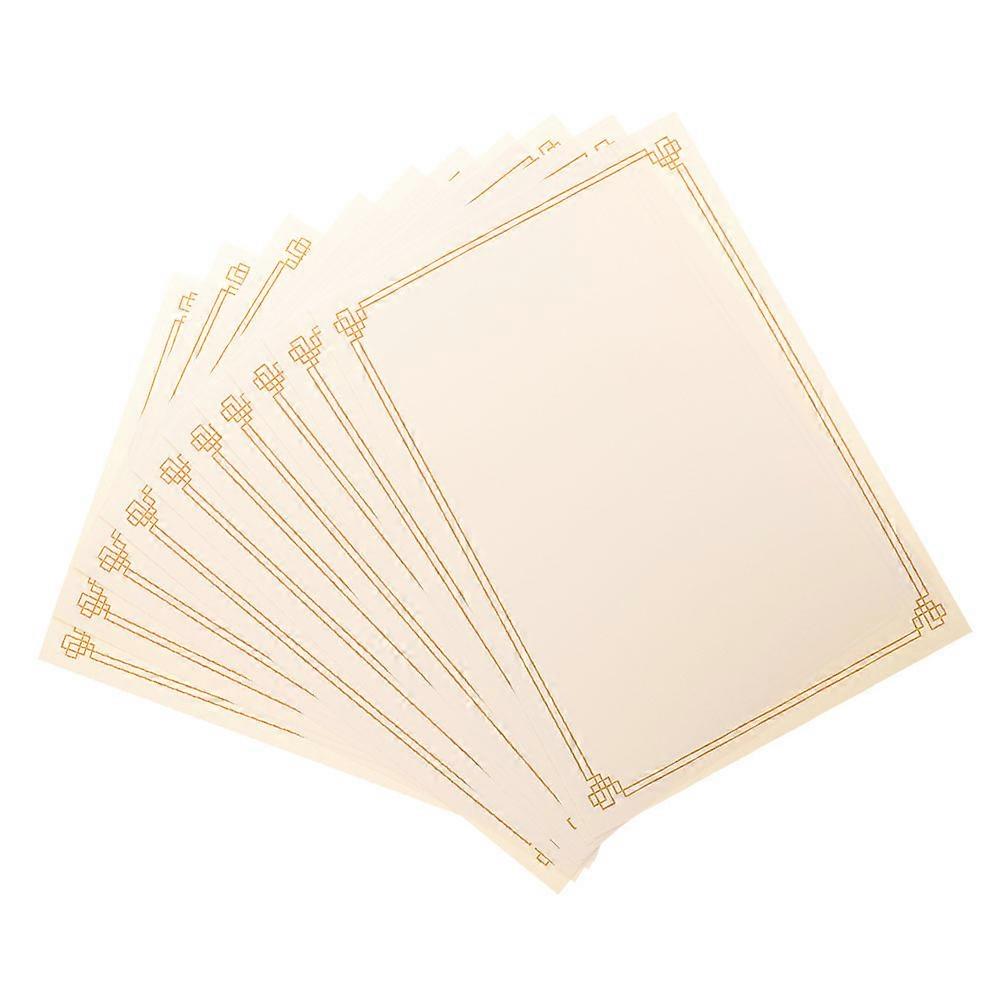 Certificate Paper for Printing Use Honor Blank with 15 Sheets A4 Size