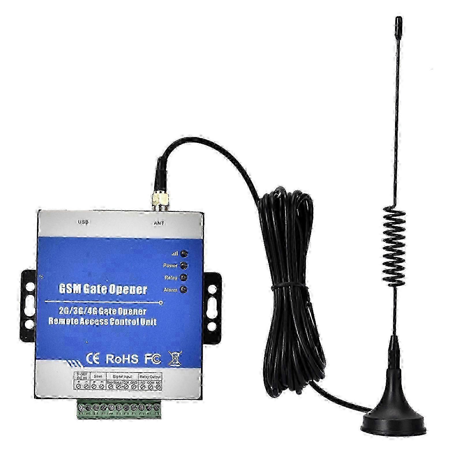 Rtu5025 Wireless Remote Gsm Gate Opener Operator Garage Door Access Controller (eu Plug)